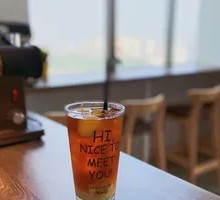 Lychee Sparkling Americano