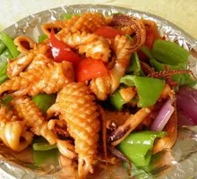 爆两样盖饭