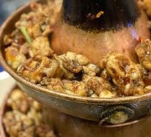单层炭火蛙锅