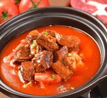 番茄牛肉煲