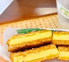 咸蛋黄黄油多士