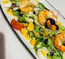 特色烤大虾沙拉