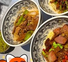 Stir-fried Pig Liver and Kidney Noodles