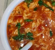 Tomato Dumpling Soup