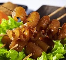 Pork Skin Skewers