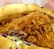 Spicy Chicken Leg Burger