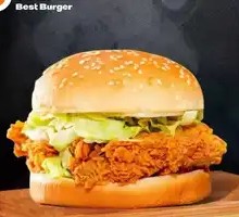 Spicy Chicken Leg Burger
