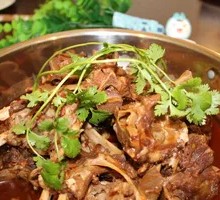 Goat Spine Hot Pot