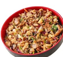 Black Pepper Crispy Chicken Rice