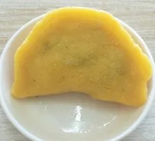 玉米面韭菜鸡蛋大饺子