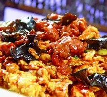 Sour Stir-Fried Egg with Wood Ear Mushrooms