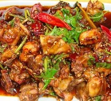 Spicy Stir-Fried Chicken Frames