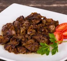 Grilled Chicken Liver