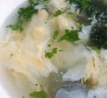 Seaweed and Egg Soup