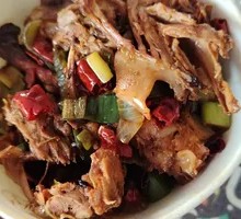 麻辣炒鸭架