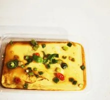 Steamed egg custard