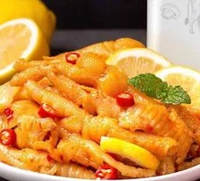 Spicy Lemon Boneless Chicken Feet