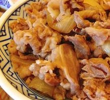 Signature Beef Rice with Egg Custard