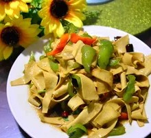 Spicy Pepper and Dried Tofu