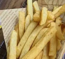 Thick-cut fries