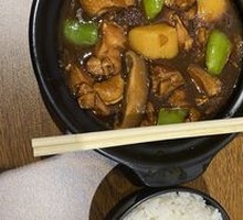 Stewed Chicken with Brown Sauce