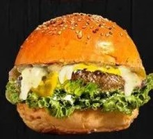 Creamy Mushroom Burger