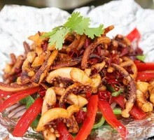 Grilled Squid Tentacles