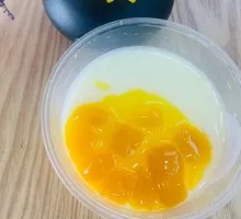 Mango Double-Skin Milk Custard