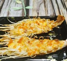 Fire-Baked Large Shrimp