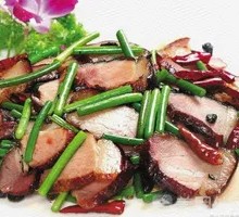 Fried Preserved Pork with Rice