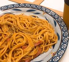 Tomato Bacon Spaghetti