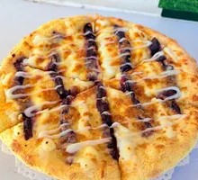 Molten Purple Sweet Potato Pizza