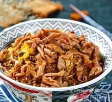 Duck Intestine Fried Rice