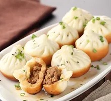 猪肉大葱生煎包