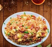 老干妈培根炒饭