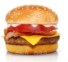 Star Chef Cheese Bacon Thick Beef Burger