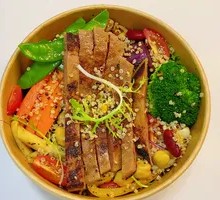 Mixed Grain Steak Warm Salad