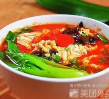 西红柿鸡蛋盖浇面