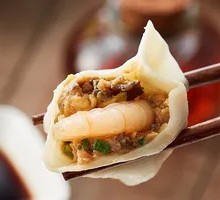 Meat and Three Fresh Fillings Dumplings
