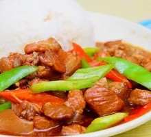 Braised Pork with Rice
