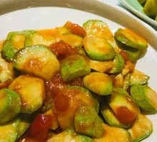 番茄炒西葫