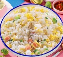 Egg and Ham Fried Rice