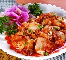 Spicy Kimchi Stir-Fried Pork Belly