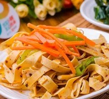 Spiced Tofu Skin Salad