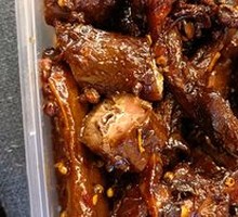 Sweet and Spicy Duck Neck Bones