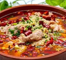 Sichuan Boiled Pork Slices