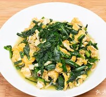 韭菜鸡蛋盖面