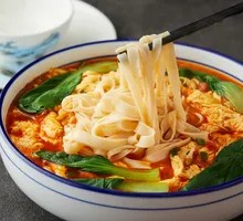 Tomato and Egg Handmade Noodles