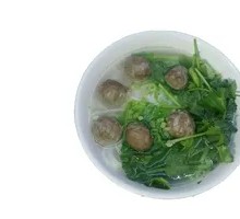 纯手工牛肉丸子汤