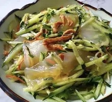 Cucumber Noodle Salad
